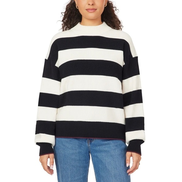 Scotch & Soda Sweaters - Scotch & Soda Women's Ribbed Mock Neck Pullover Sweater XXL